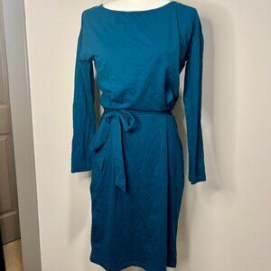 PrettyGarden Women's Summer 3/4 Sleeve Crewneck Striped Dress (NWT)